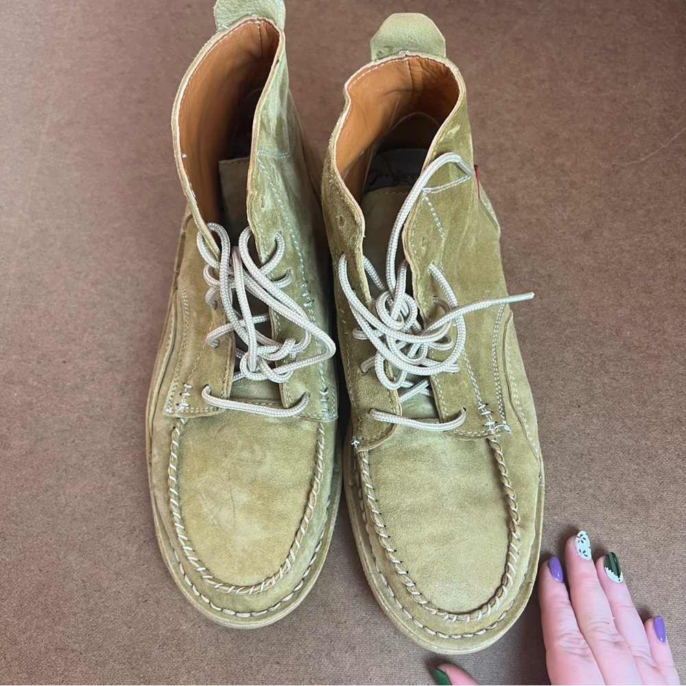 Oliberte Africa Men's Tan Chukka Boots, size 40 - Picture 3 of 12
